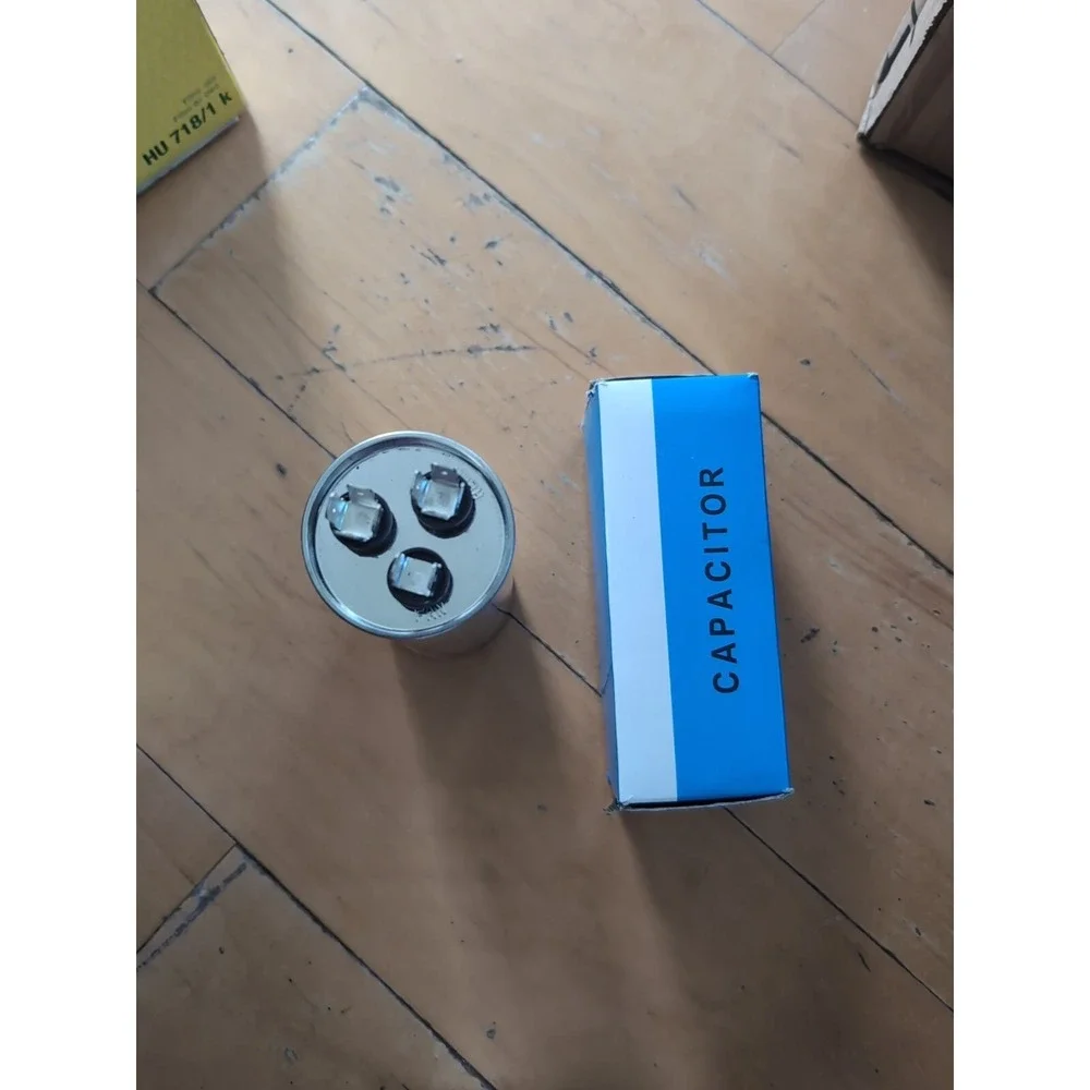 45/5 uF 45+5 MFD Capacitor 370 or‎ 440 VAC Dual Run Capacitor AC Universal